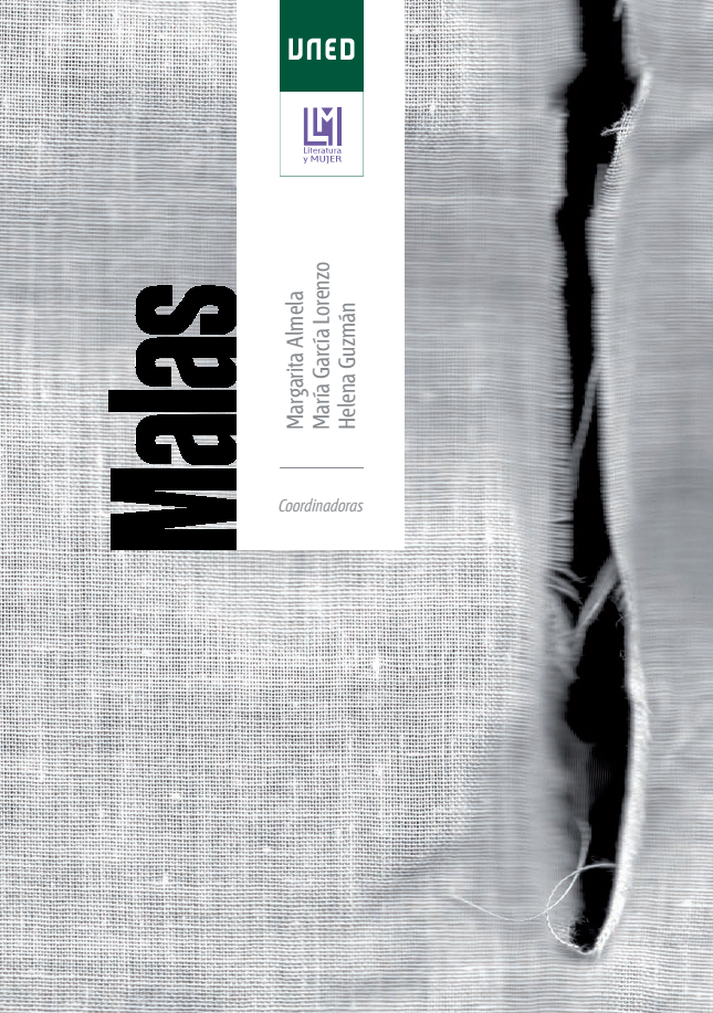 Olga Simón, Malas, Cover, Portada, book, UNED, feminism, feminismo, art, arte, visual artist, artista visual