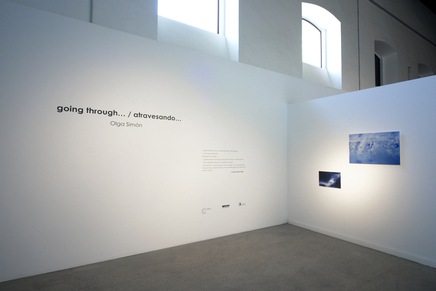 Olga Simón, going through, atravesando. exhibition exposición, Las cigarreras, Alicante art arte, 2016 ,Jardín polar, Polar garden, Tears 2015, Lágrimas 2015, installation, instalación, 