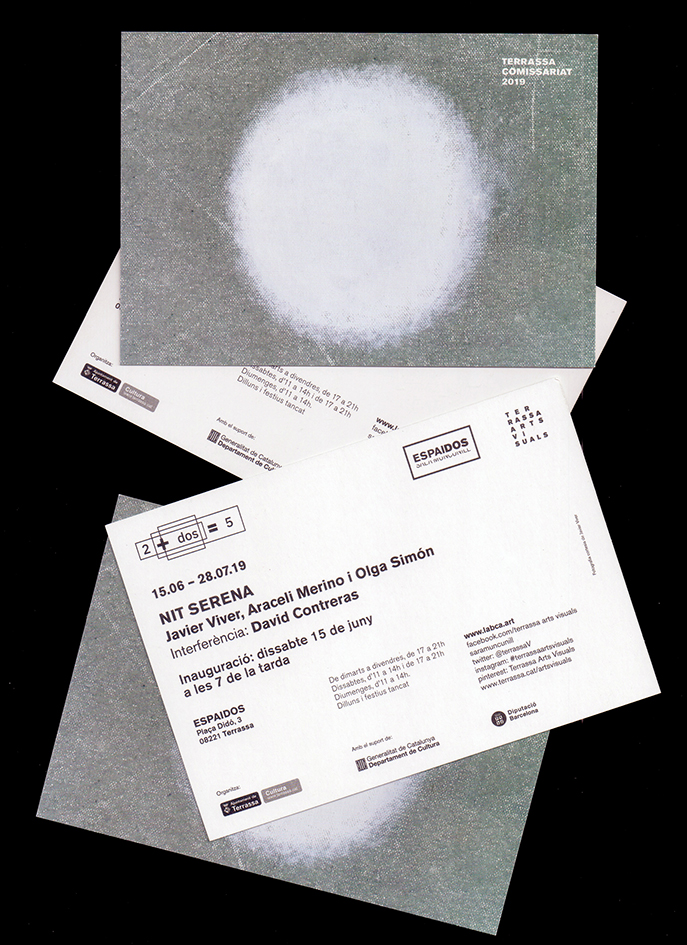 Invitación exposición Nit serena / Noche serena / Nit serena / Noche serena [Serene Night] invitation