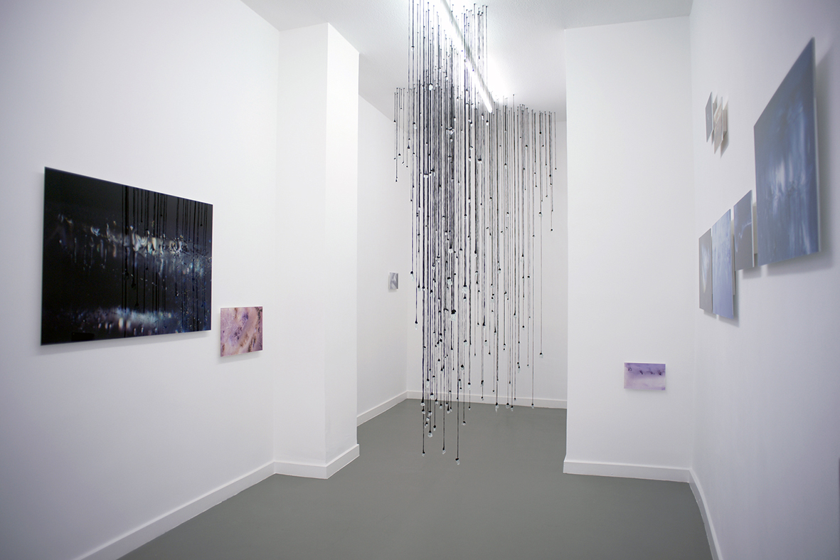 223 Lágrimas en el jardín polar. 223 Tears. 223 Tränen im polartarten. Olga Simón. Galería 100 kubik Colonia Alemania. Instalación y Fotografía