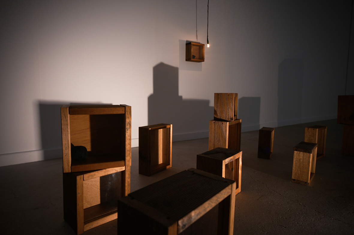 Contained Tears Installation / Instalación Lágrimas contenidas -Olga Simon- exposición going through...-atravesando. Portada catálogo. Jardín polar. Tears / Lágrimas. Empty house Casa vacía. dream 2013. Las Cigarreras Cultura Contemporánea 2016.jpg