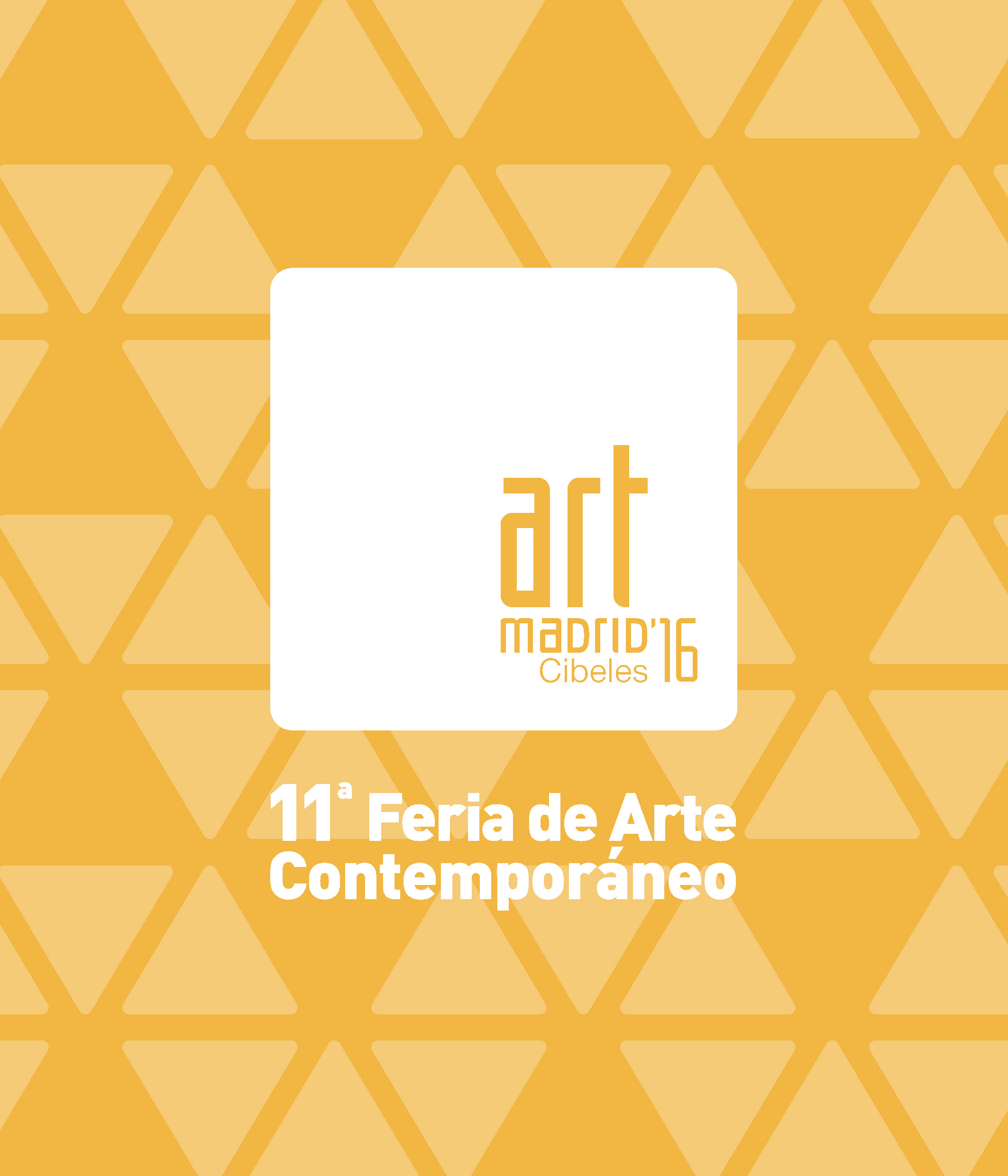 Portada catálogo art madrid 2016 11ª Feria de Arte Contemporáneo. Madrid. Galerie 100 kubik. Olga Simón. Jardín polar. Polargarten. Polar Garden.   CentroCentro - Galería de Cristal. Plaza Cibeles