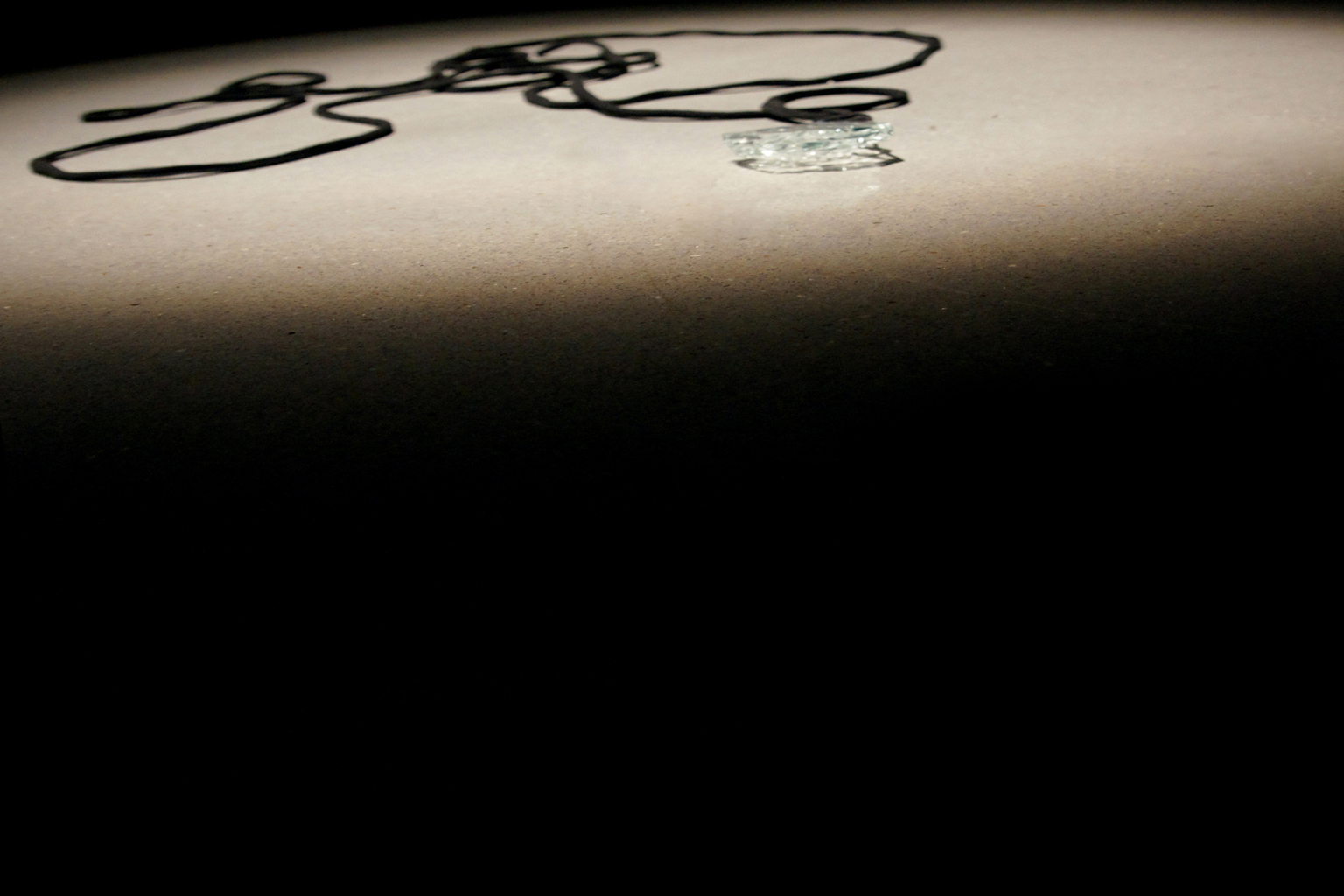 Tears, 2015 / Lágrimas, 2015 In collaboration with Adora Calvo Gallery and curator Carlos Delgado Mayordomo Solo exhibition Olga Simón Centro Cultural Pérez de la Riva Las Rozas Madrid Spain 28th January – 29th February 2015 'Tears 2015' exhibition - Exposición 'Lagrimas 2015' - Galería Adora Calvo - Comisario Carlos Delgado Mayordomo - Centro Cultural Pérez de la Riva - Sala Maruja Mallo - Las Rozas Madrid - Tears 2015 - Lágrimas 2015 - Contained Tear - Lágrima contenida - Fallen Tear - Lágrima caída - Jardín polar -