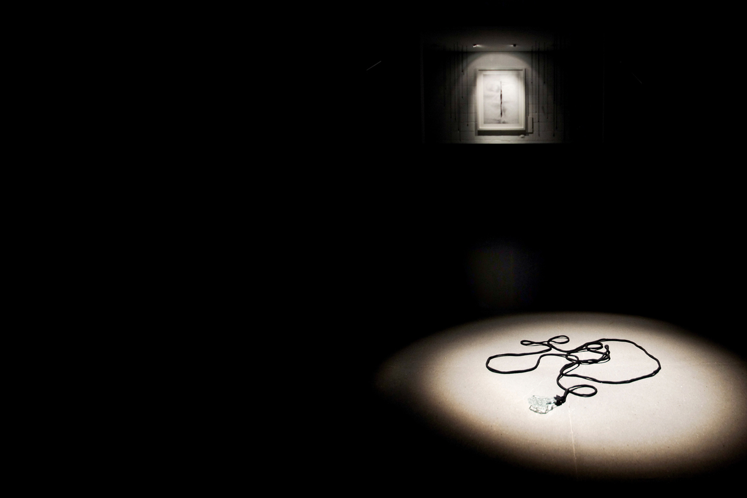 Tears, 2015 / Lágrimas, 2015 In collaboration with Adora Calvo Gallery and curator Carlos Delgado Mayordomo Solo exhibition Olga Simón Centro Cultural Pérez de la Riva Las Rozas Madrid Spain 28th January – 29th February 2015 'Tears 2015' exhibition - Exposición 'Lagrimas 2015' - Galería Adora Calvo - Comisario Carlos Delgado Mayordomo - Centro Cultural Pérez de la Riva - Sala Maruja Mallo - Las Rozas Madrid - Tears 2015 - Lágrimas 2015 - Contained Tear - Lágrima contenida - Fallen Tear - Lágrima caída - Jardín polar -