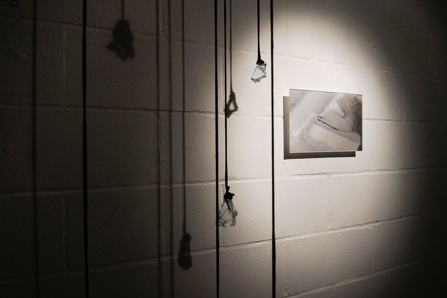 Tears, 2015 / Lágrimas, 2015 In collaboration with Adora Calvo Gallery and curator Carlos Delgado Mayordomo Solo exhibition Olga Simón Centro Cultural Pérez de la Riva Las Rozas Madrid Spain 28th January – 29th February 2015 'Tears 2015' exhibition - Exposición 'Lagrimas 2015' - Galería Adora Calvo - Comisario Carlos Delgado Mayordomo - Centro Cultural Pérez de la Riva - Sala Maruja Mallo - Las Rozas Madrid - Tears 2015 - Lágrimas 2015 - Contained Tear - Lágrima contenida - Fallen Tear - Lágrima caída - Jardín polar -